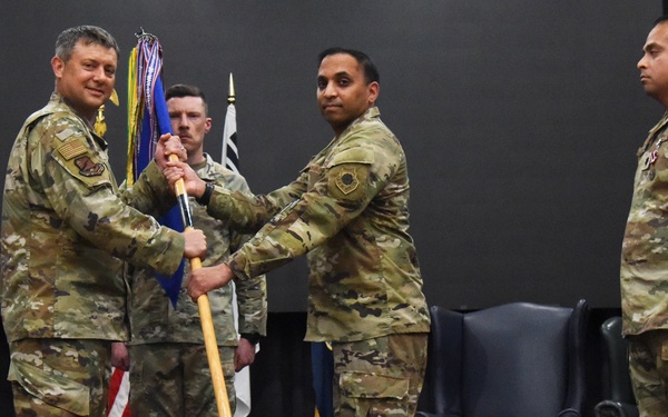 621st Air Control Squadron Change of Command