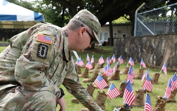 ‘Hero’s Boots’ memorial display at Camp Zama offers deeply personal tribute to fallen troops