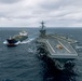 George Washington conducts fueling-at-sea and vertical replenishment