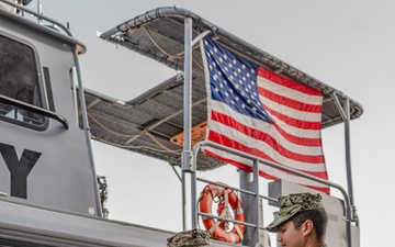 MSRON 11 Sailor Promotes to Petty Officer 2nd Class
