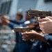 USS Gridley Firearms Training