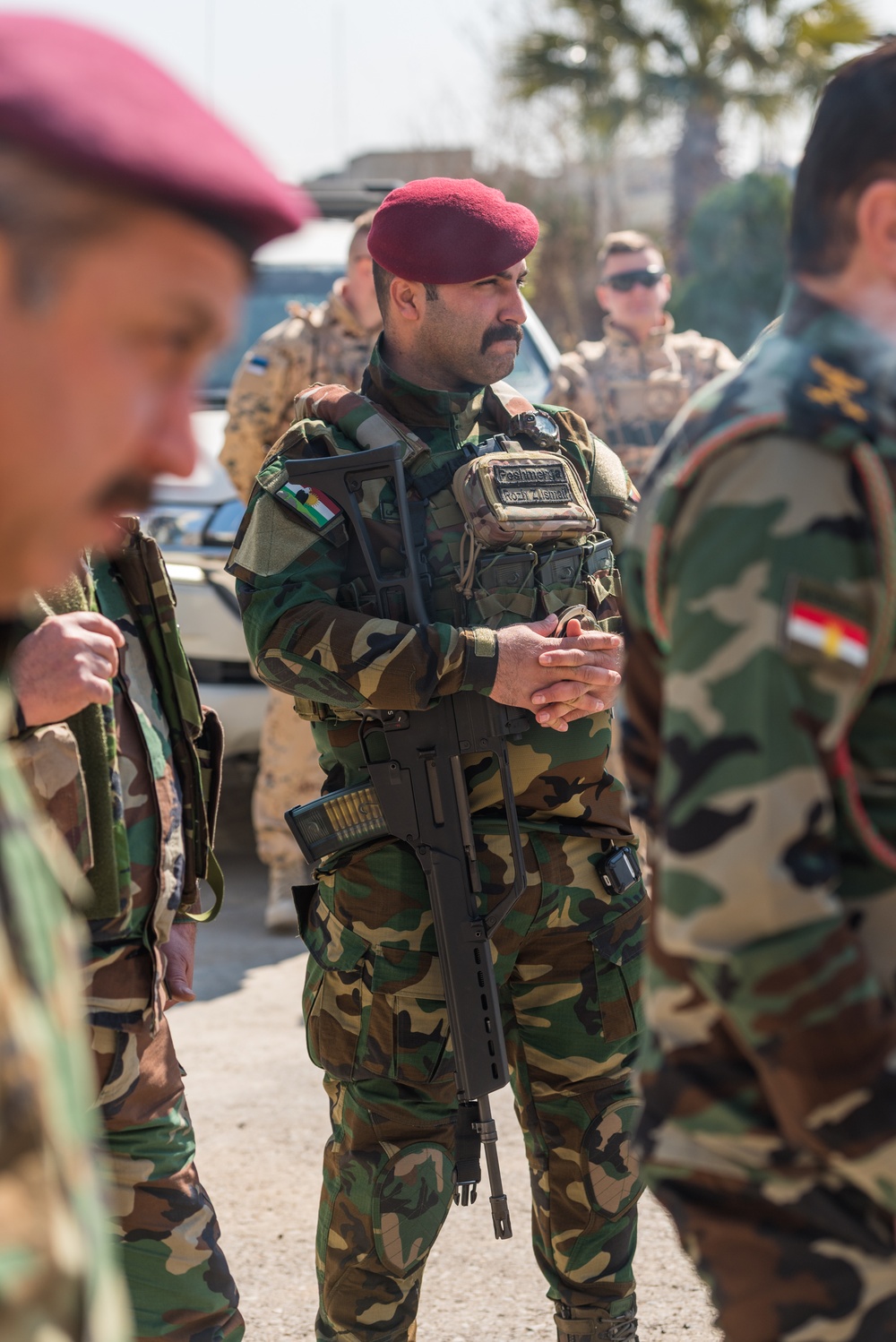 Peshmerga 1st Division Conduct Command Post Exercise