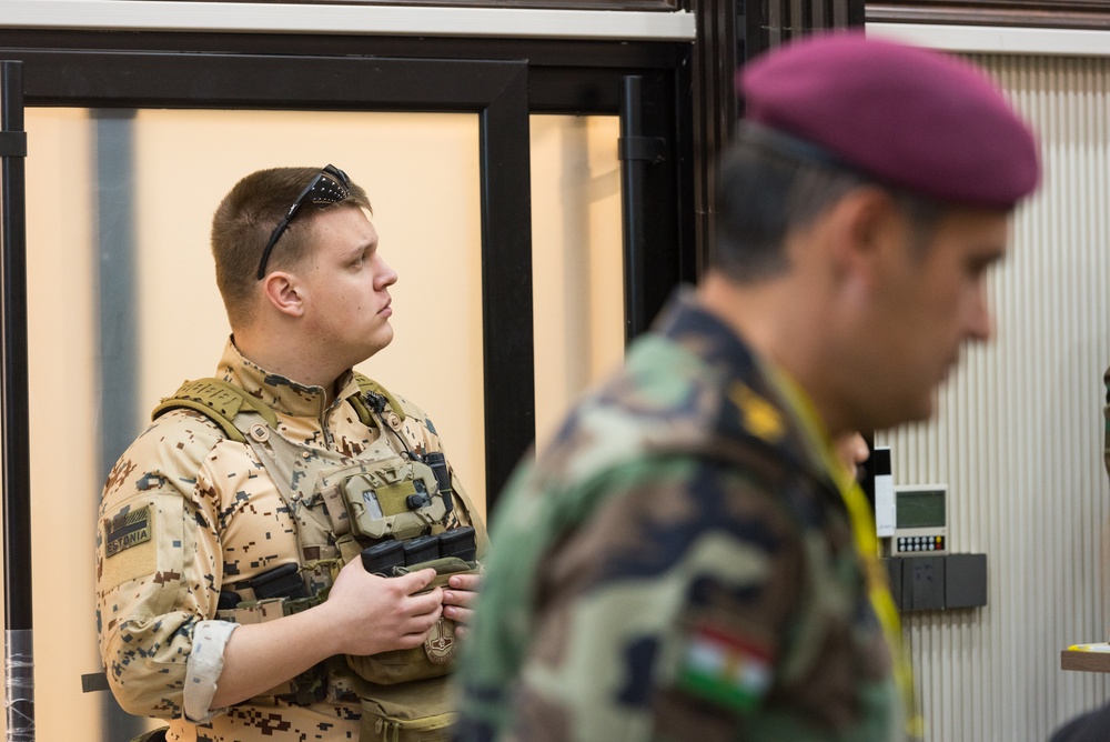 Peshmerga 1st Division Conduct Command Post Exercise