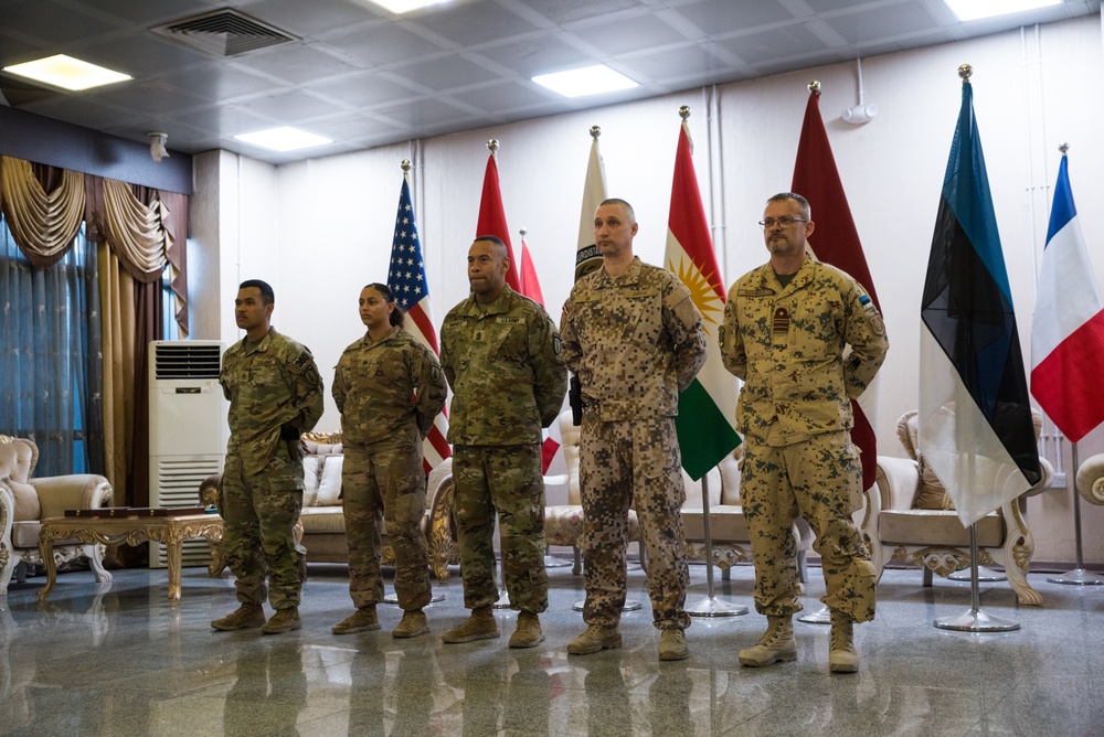 Coalition Members Awarded for Service