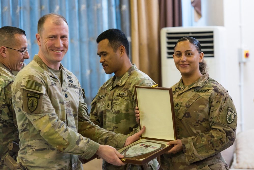Coalition Members Awarded for Service