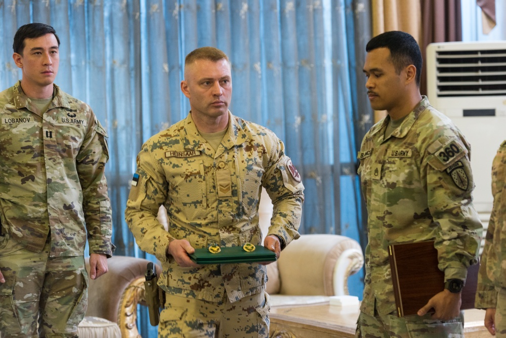 Coalition Members Awarded for Service