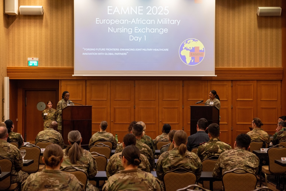 Military medical professionals come together for the European-African Military Nursing Exchange conference