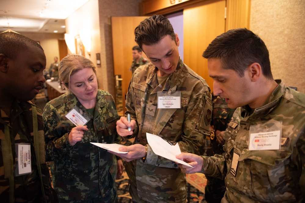 Military medical professionals come together for the European-African Military Nursing Exchange conference