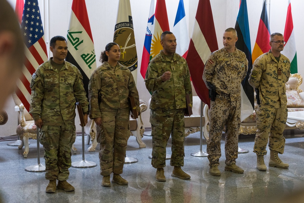 Coalition Members Awarded for Service