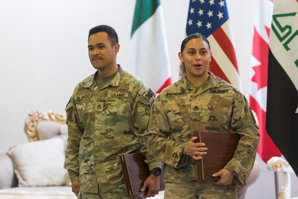 Coalition Members Awarded for Service
