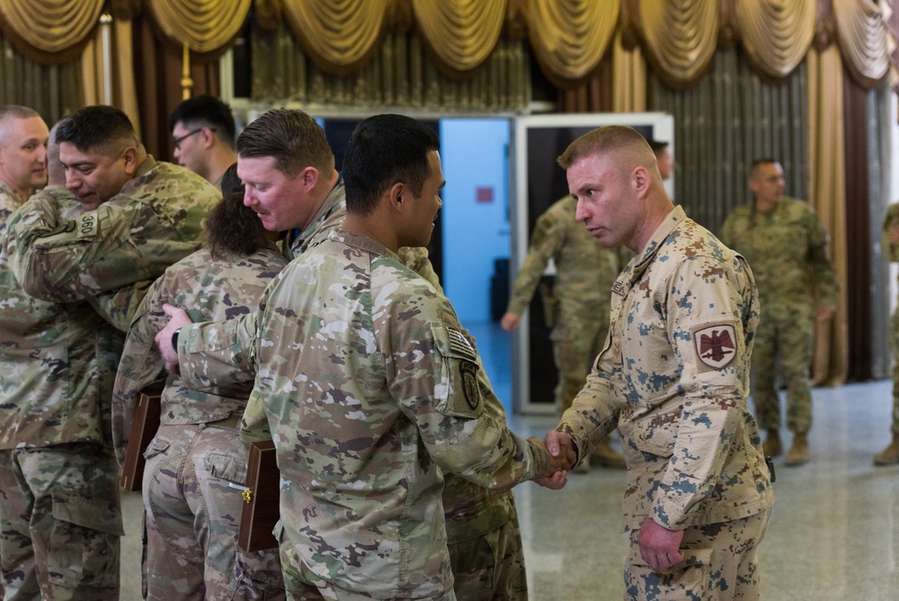 Coalition Members Awarded for Service
