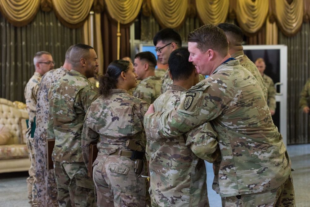 Coalition Members Awarded for Service