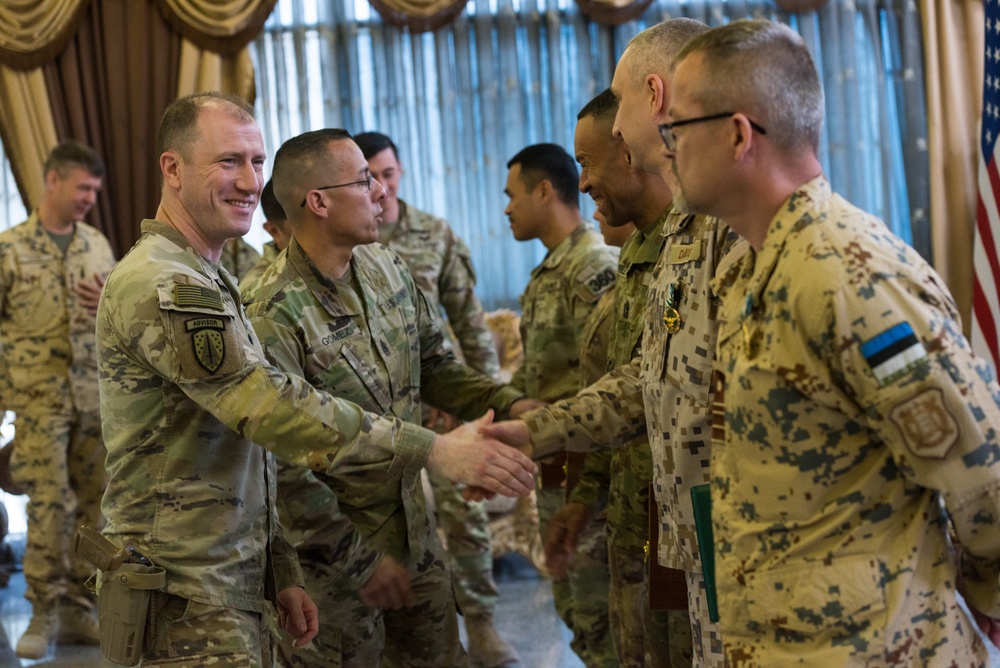 Coalition Members Awarded for Service