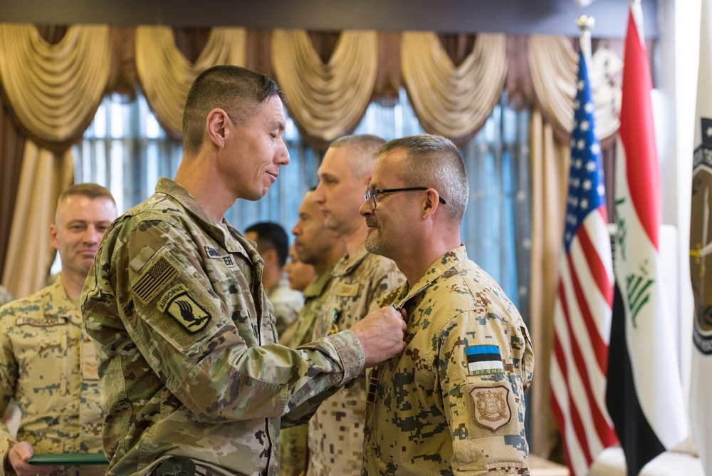 Coalition Members Awarded for Service