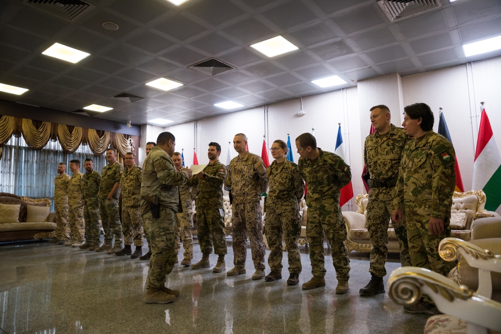 Coalition Members Awarded for Marksmanship