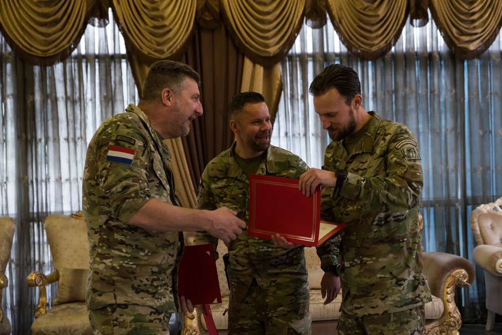 Coalition Members Awarded for Marksmanship