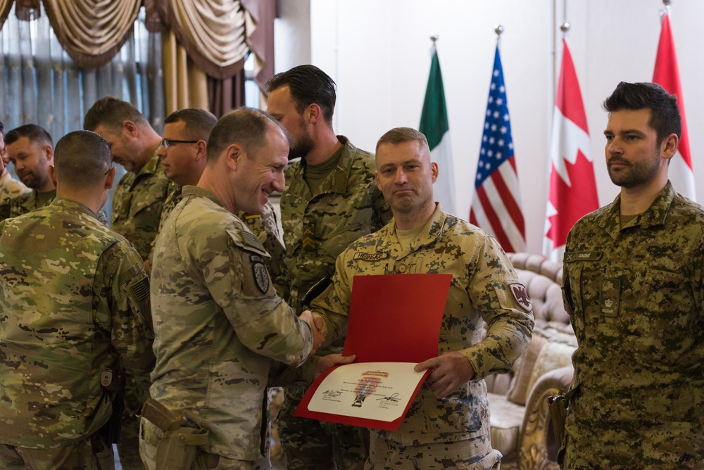 Coalition Members Awarded for Marksmanship