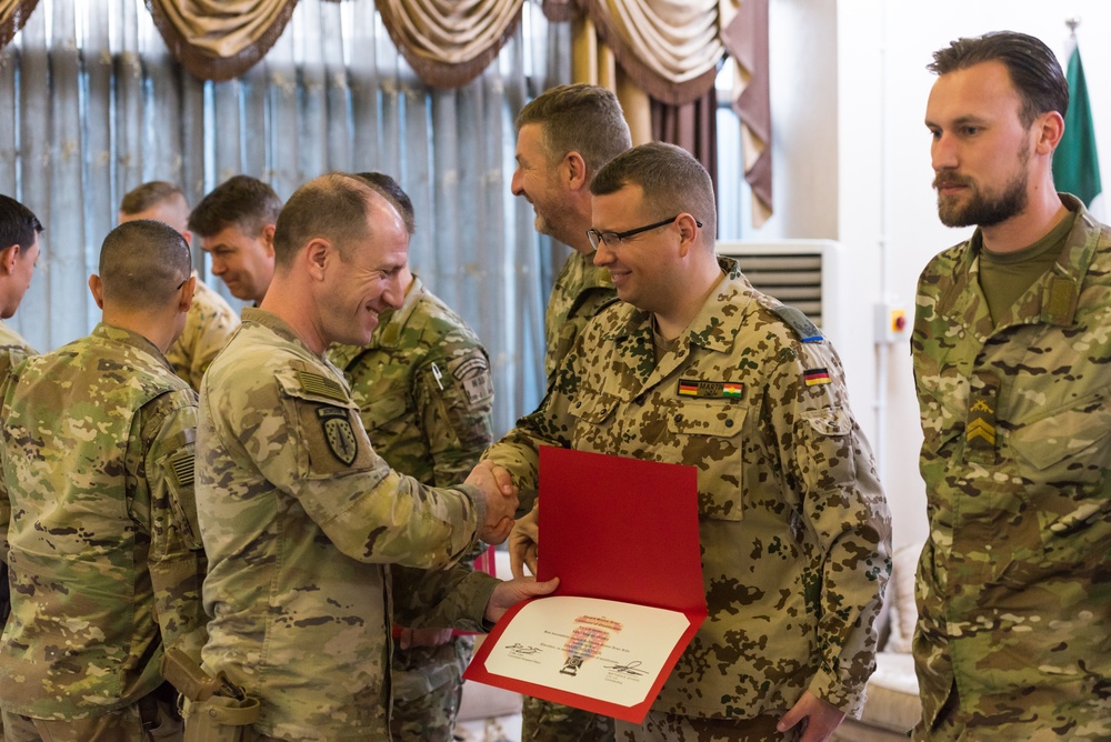 Coalition Members Awarded for Marksmanship