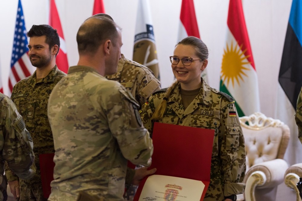 Coalition Members Awarded for Marksmanship