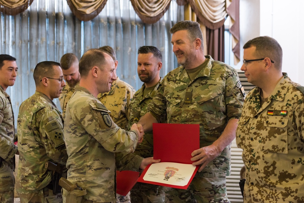 Coalition Members Awarded for Marksmanship