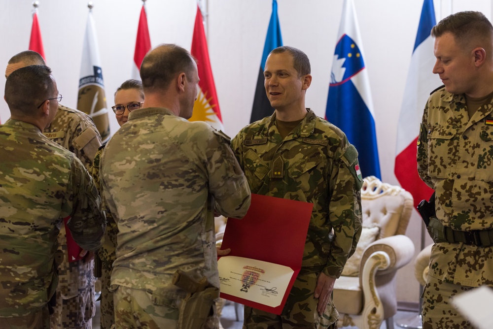 Coalition Members Awarded for Marksmanship