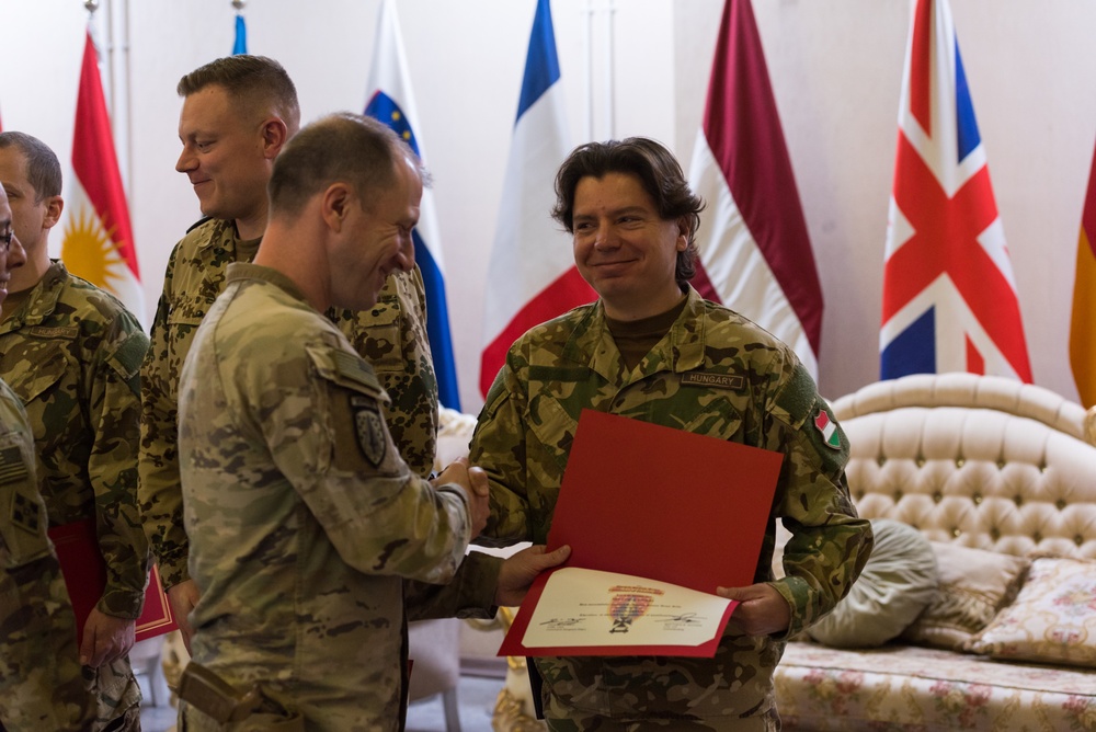 Coalition Members Awarded for Marksmanship