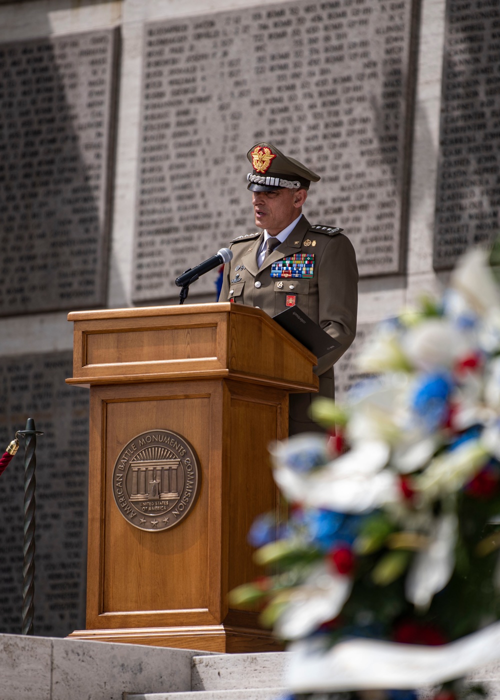 U.S. 6th Fleet attends Memorial Day Ceremony in Florence