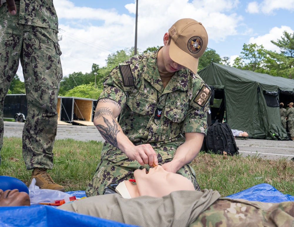 NMRTC Fort Belvoir Launches Its First Ever Field Training Exercise to Boost Combat Medical Readiness