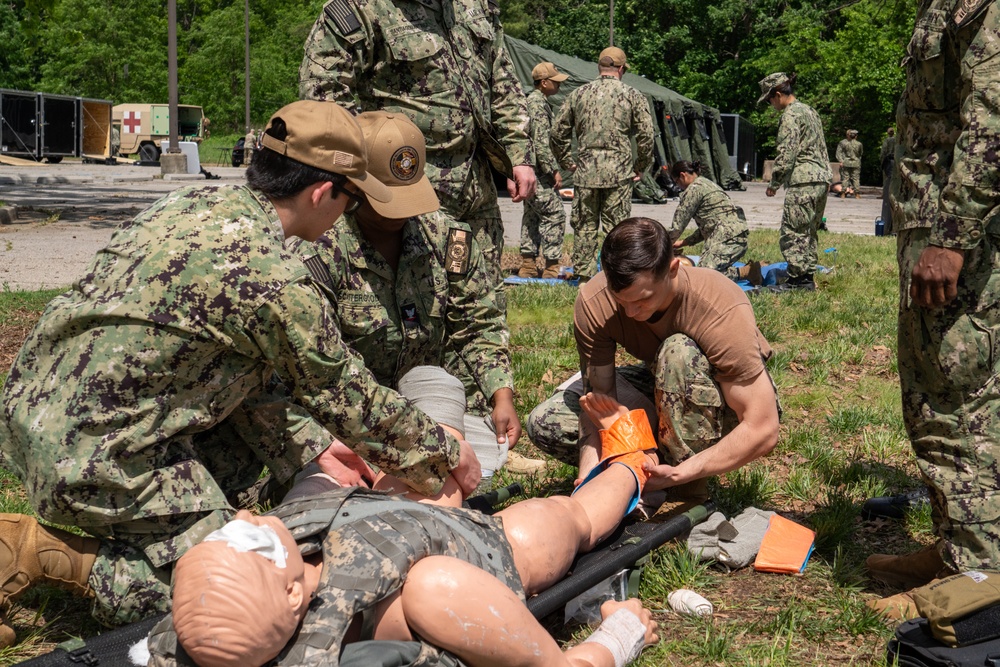 NMRTC Fort Belvoir Launches Its First Ever Field Training Exercise to Boost Combat Medical Readiness
