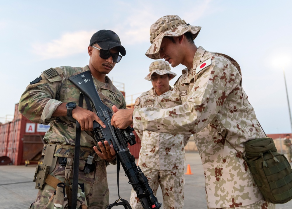 Task Force Associator, Japanese partners enhance readiness through CQB training