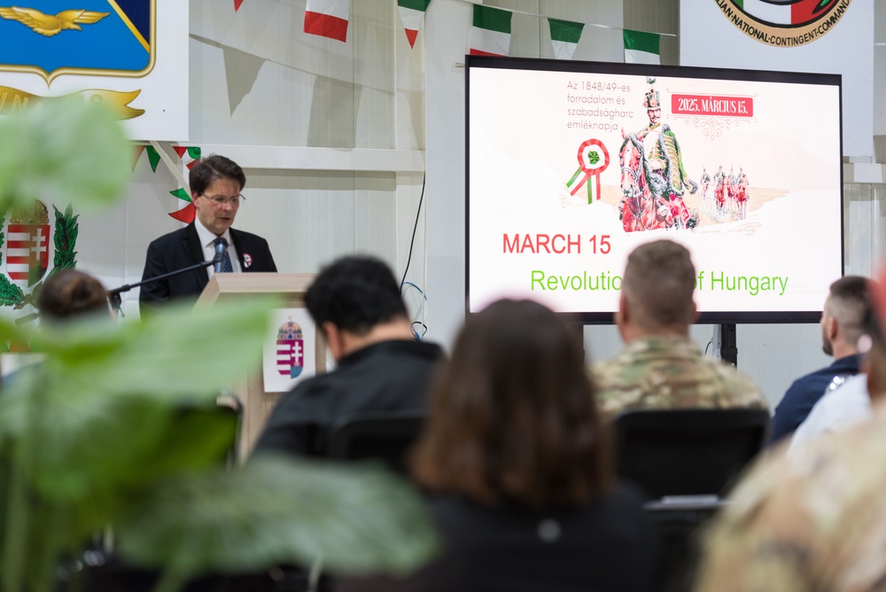 Coalition Members Gather for Hungarian National Day