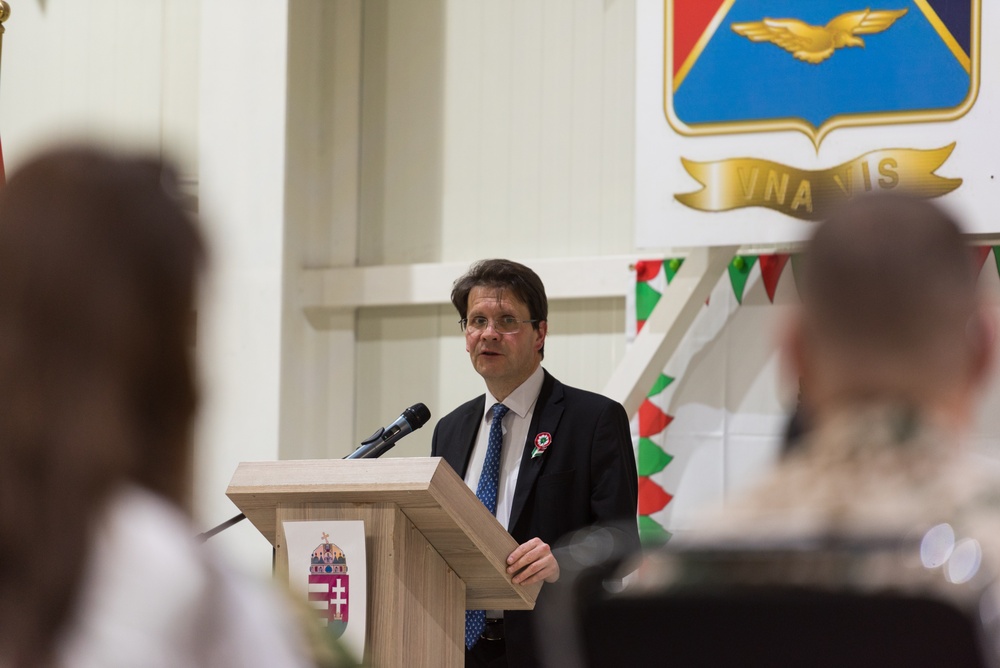 Coalition Members Gather for Hungarian National Day