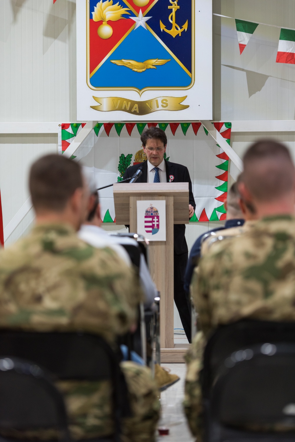 Coalition Members Gather for Hungarian National Day