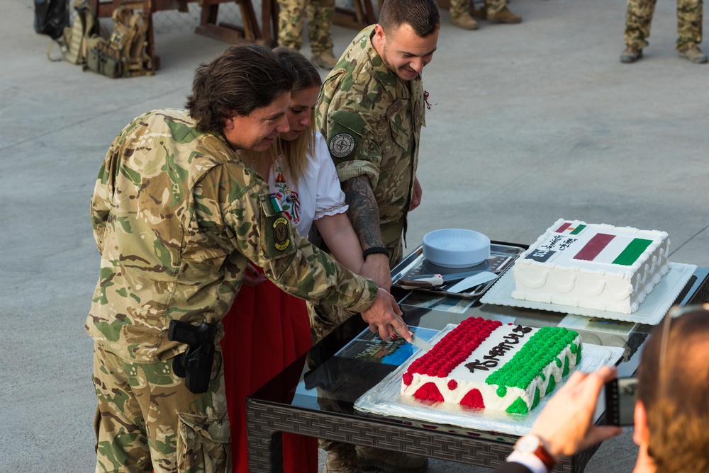 Coalition Members Gather for Hungarian National Day