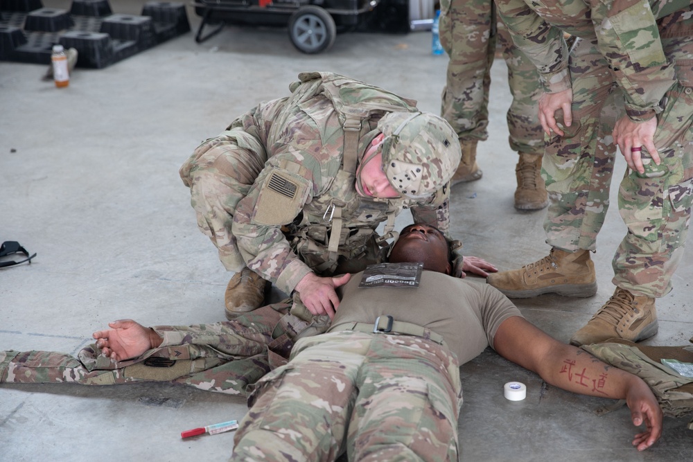 U.S. Soldiers Conduct Combat Lifesaver Course in Estonia