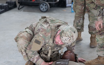 U.S. Soldiers Conduct Combat Lifesaver Course in Estonia