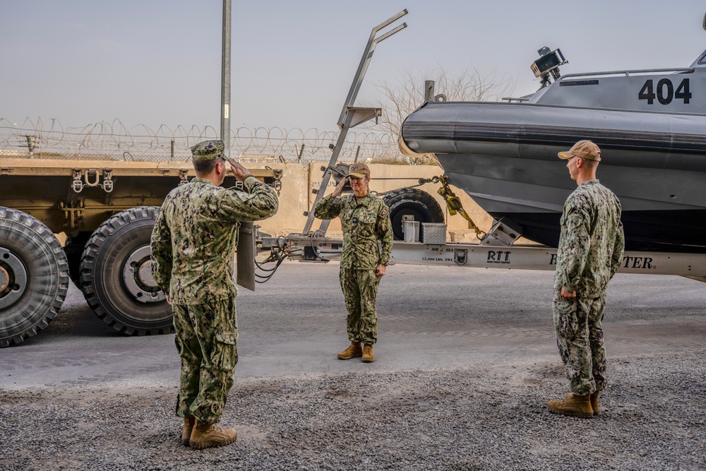 MSRON Change of Charge at Camp Lemonnier
