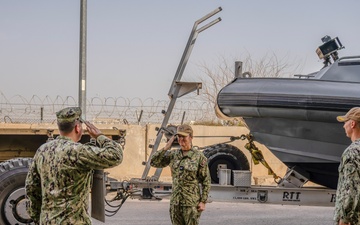 MSRON Change of Charge at Camp Lemonnier