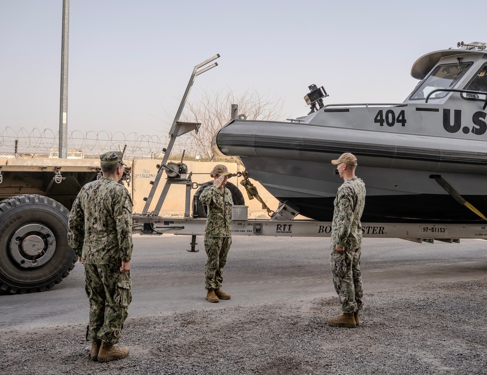 MSRON Change of Charge at Camp Lemonnier