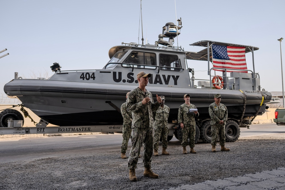 MSRON Change of Charge at Camp Lemonnier