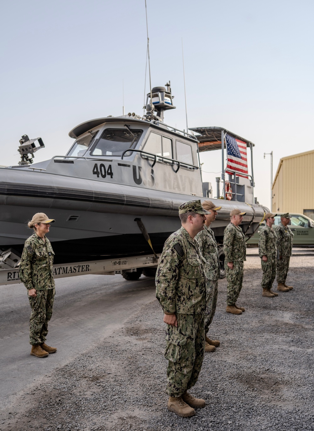 MSRON Change of Charge at Camp Lemonnier