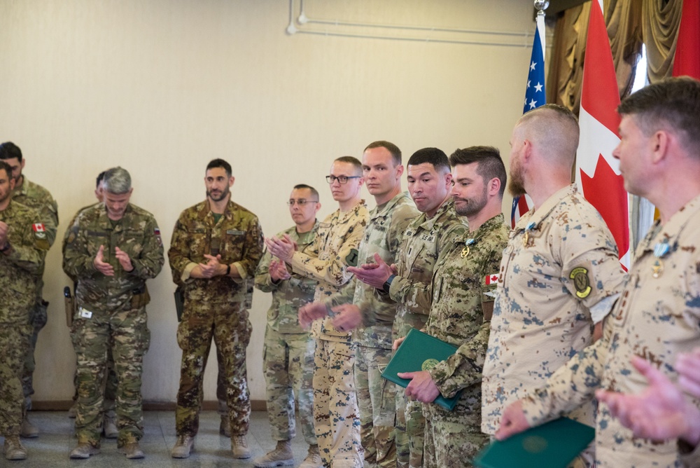 Coalition Members Awarded for Service