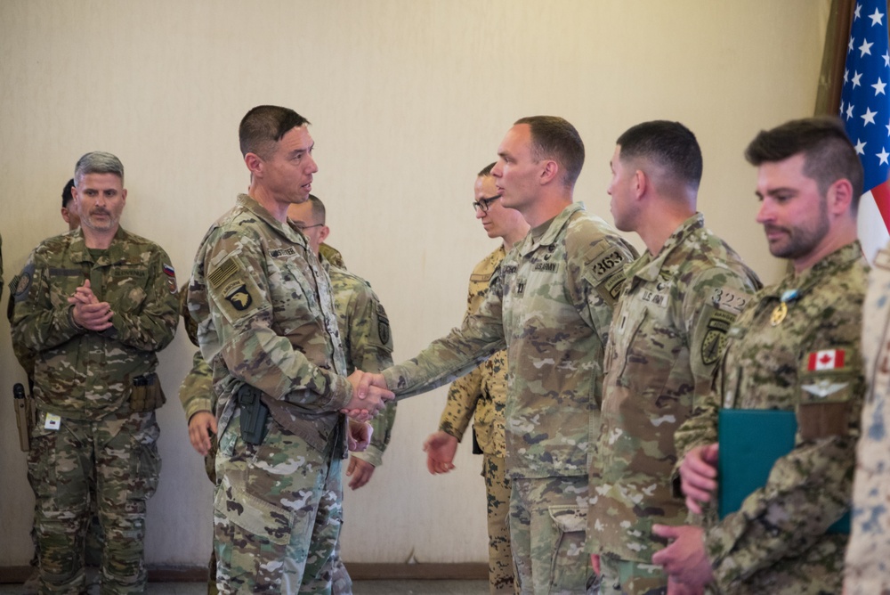 Coalition Members Awarded for Service