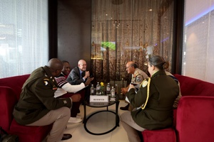 AFN Naples Radio News- Sergeant Dakota Myer Rejoins Marine Corps and USS Mount Whitney Port Visit