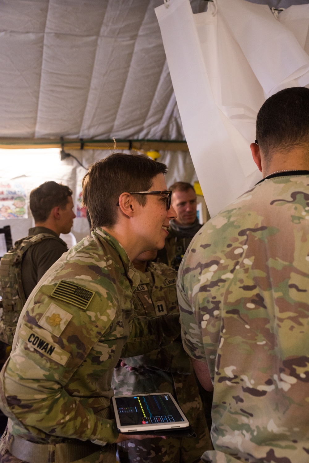 Coalition Members Conduct Trauma Lane Exercises