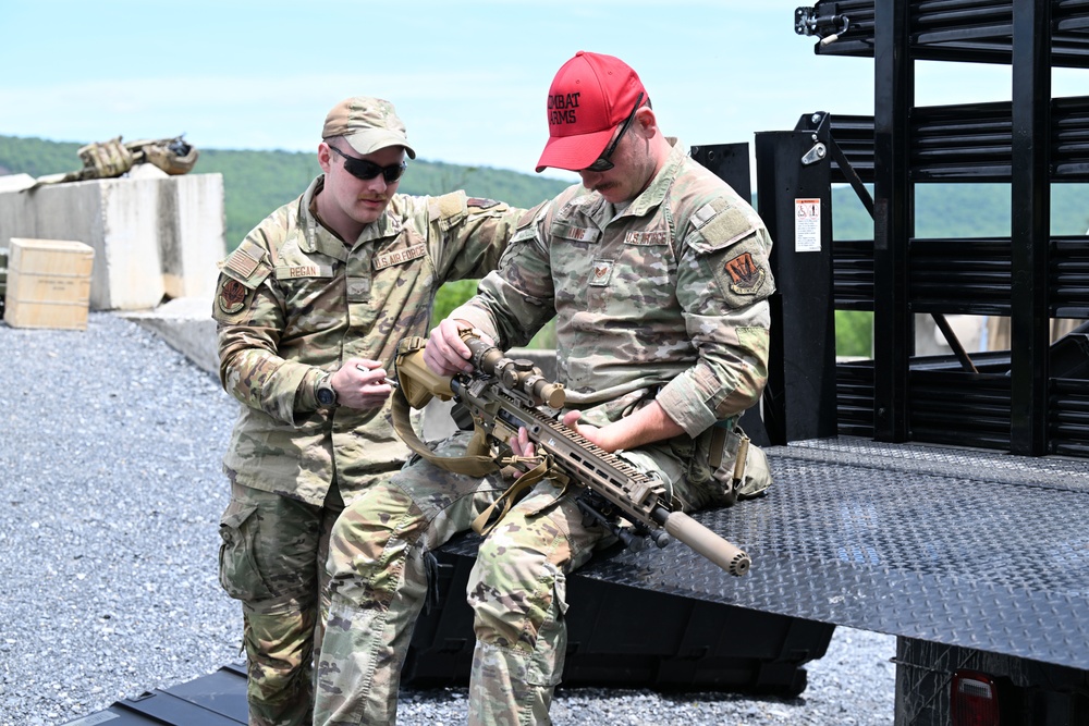 New York Air Guard Security Forces Sharpen Heavy Weapons Skills as Fort Indiantown Gap