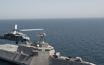USS Canberra Sails in the U.S. Central Command Area of Responsibility