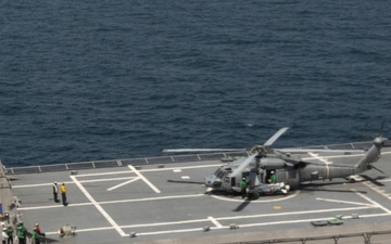 USS Canberra Sails in the U.S. Central Command Area of Responsibility