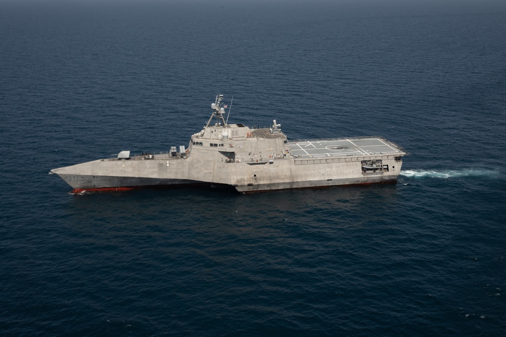 USS Canberra Sails in the U.S. Central Command Area of Responsibility