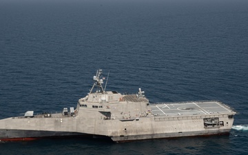 USS Canberra Sails in the U.S. Central Command Area of Responsibility